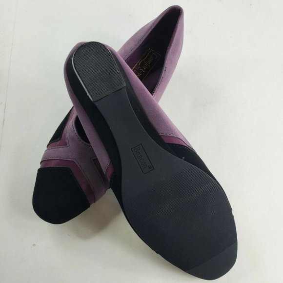 Comfort-well by Beacon Kitten Heels Multicolor Women's Slip On Pumps New - Picture 9 of 10